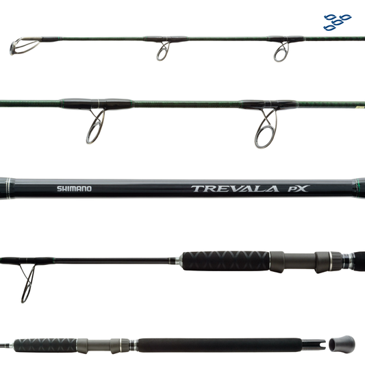 CAÑA TREVALA SPINNINIG SPLIT PX 63 MH 50LB MAX 200G FAST 1 PZA