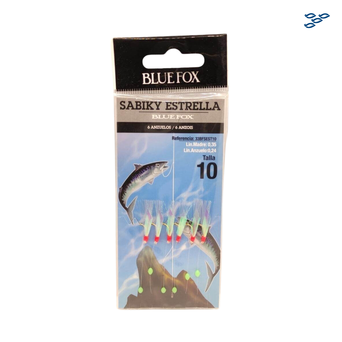 BLUE FOX - SABIKY ESTRELLA #10 (6 PZS)