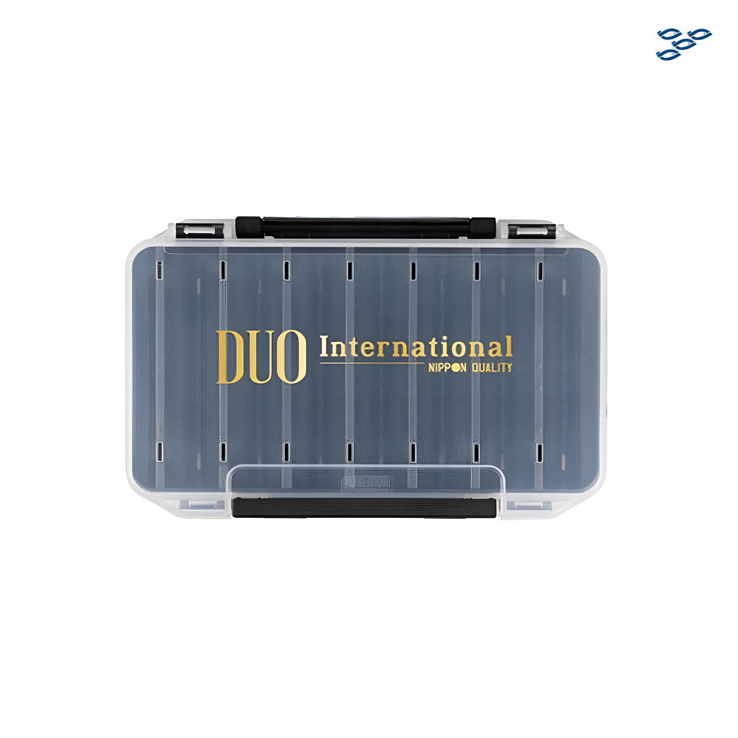 DUO - CAJA PARA SEÑUELOS REVERS LURE 100 BLACK/GOLD