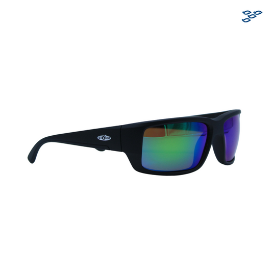 STORM - LENTES STORM WILDEYE AMBERJACK MATTE BLACK/GREEN GLASS