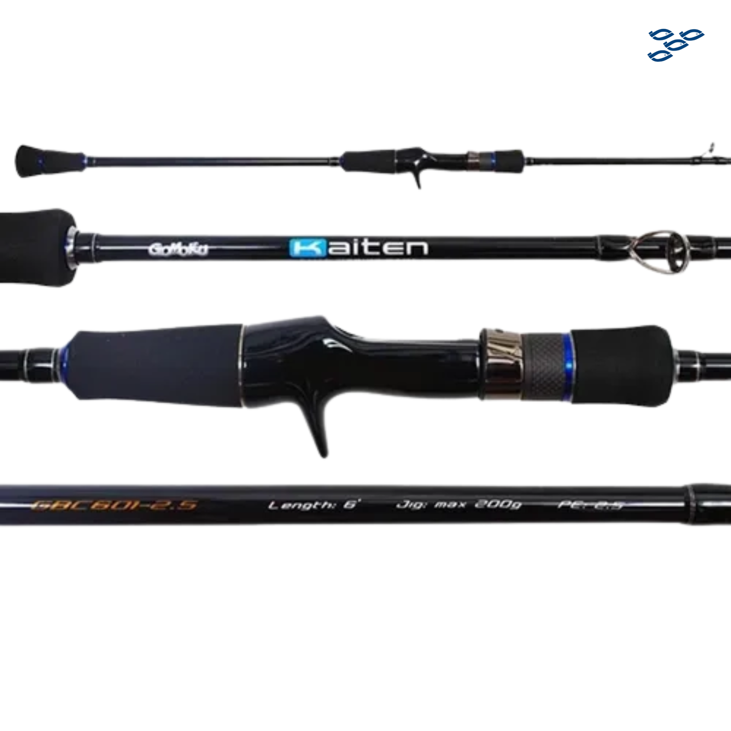 STORM CAÑA BLACK KAITEN CST 6'0 PE 2.5