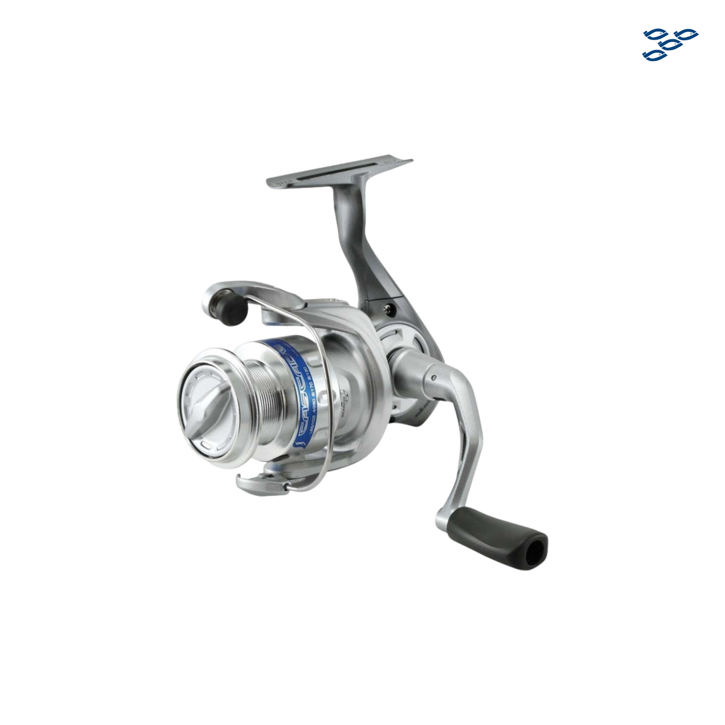 CARRETE OKUMA CASCADE 55 BODY SILVER+BLUE 1BB REGU