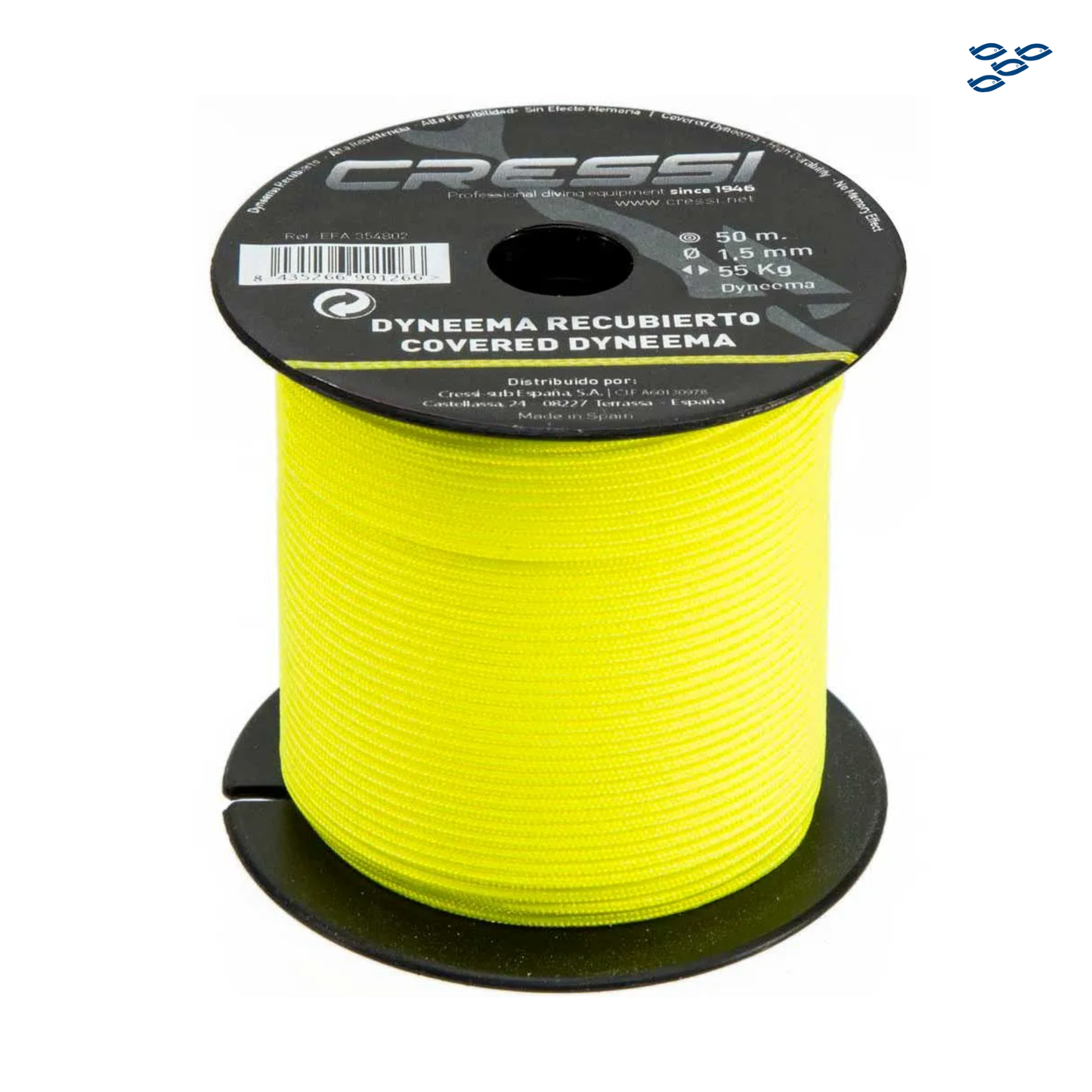 HILO DYNEEMA AMARILLO 1.5MM