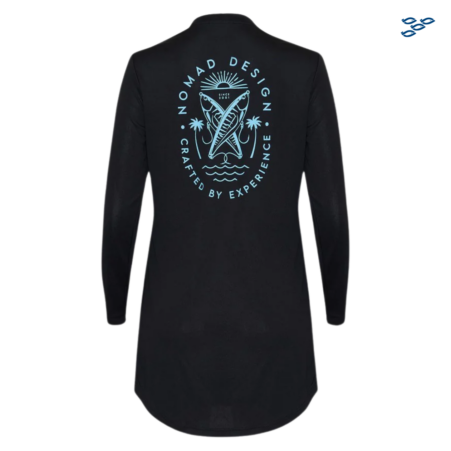 VESTIDO NOMAD PARA DAMA MADSCADS NEGRO  L