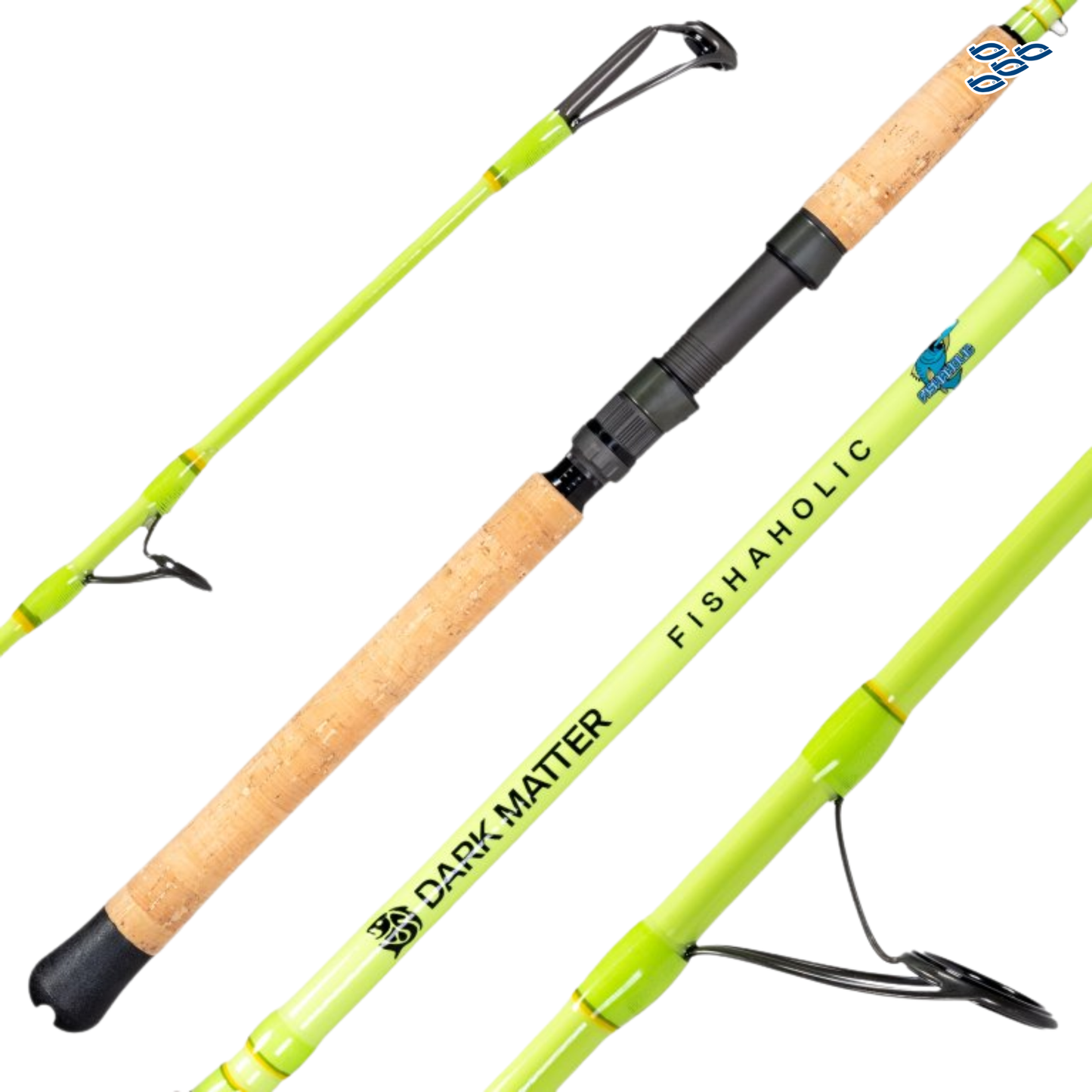 CAÑA DARK MATTER FISHAHOLIC INSHORE SPINNIN VERDE