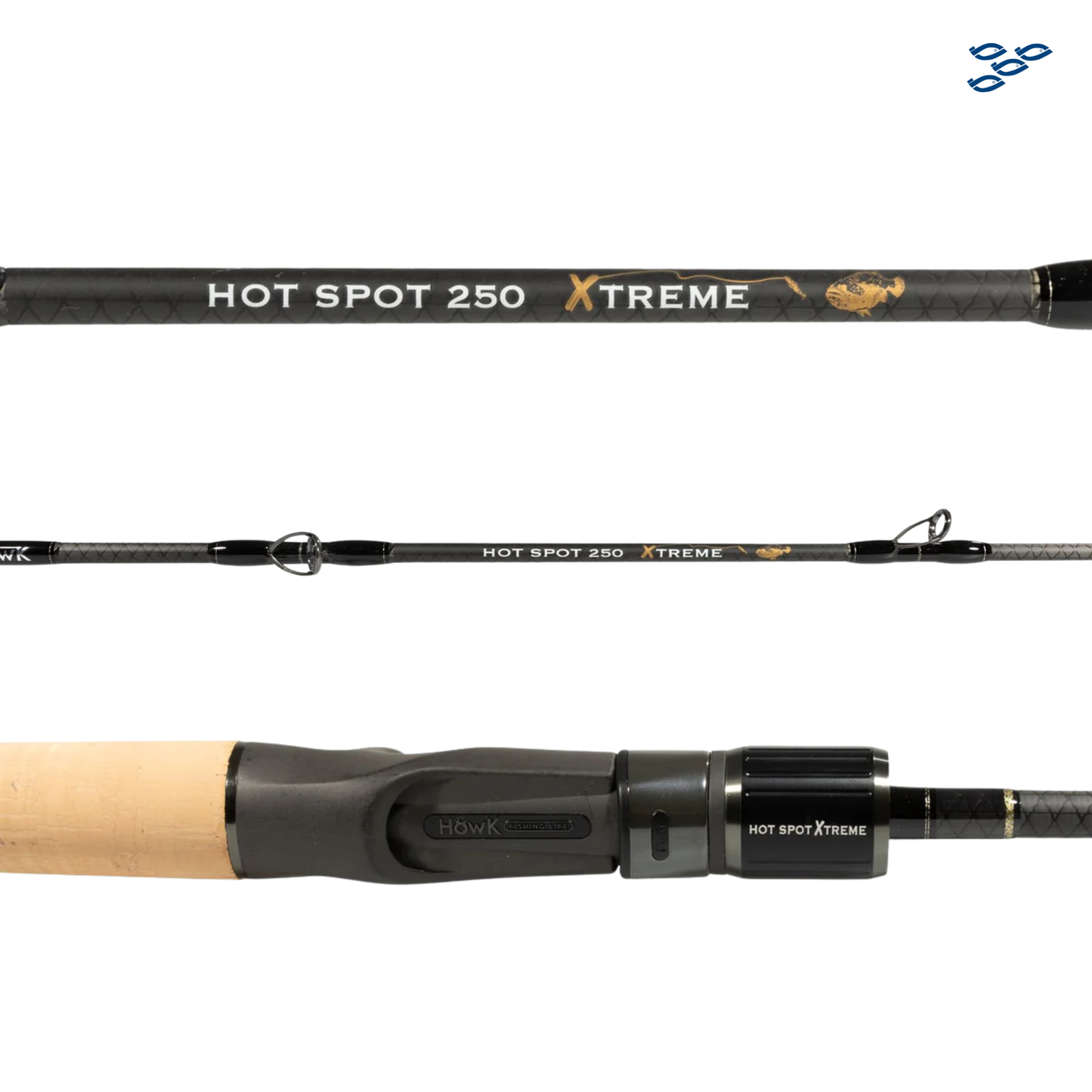 CAÑA HOWK HOT SPOT 250 XTREME 6'3" FIBRA DE CARBONO