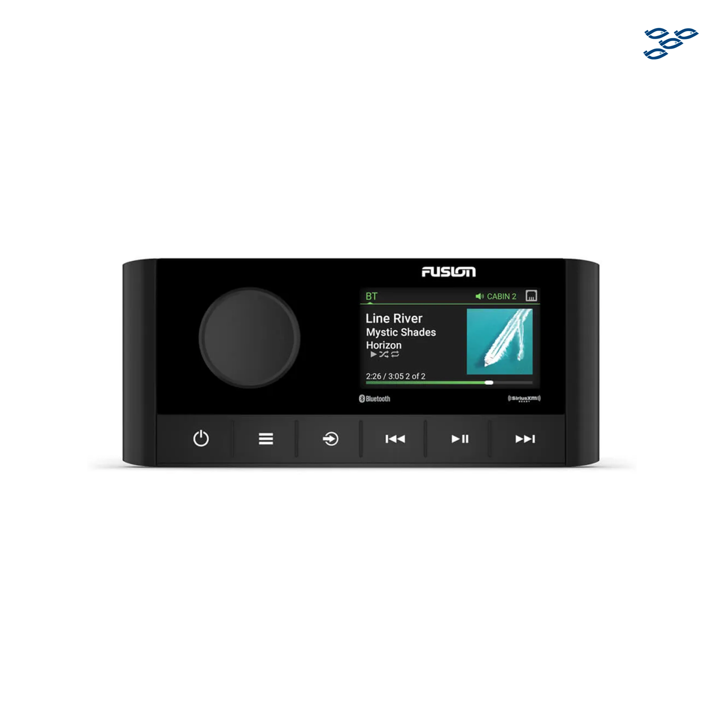 FUSION - SISTEMA ESTEREO NAUTICO MS-RA210, USB +3.5MM STEREO NM