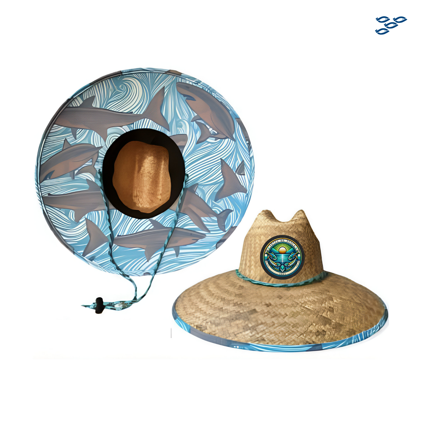ππ₯π§ππ¦ ππ π£ππ¦ππ - SOMBRERO DE PAJA C/ TELA (PES-LEN)