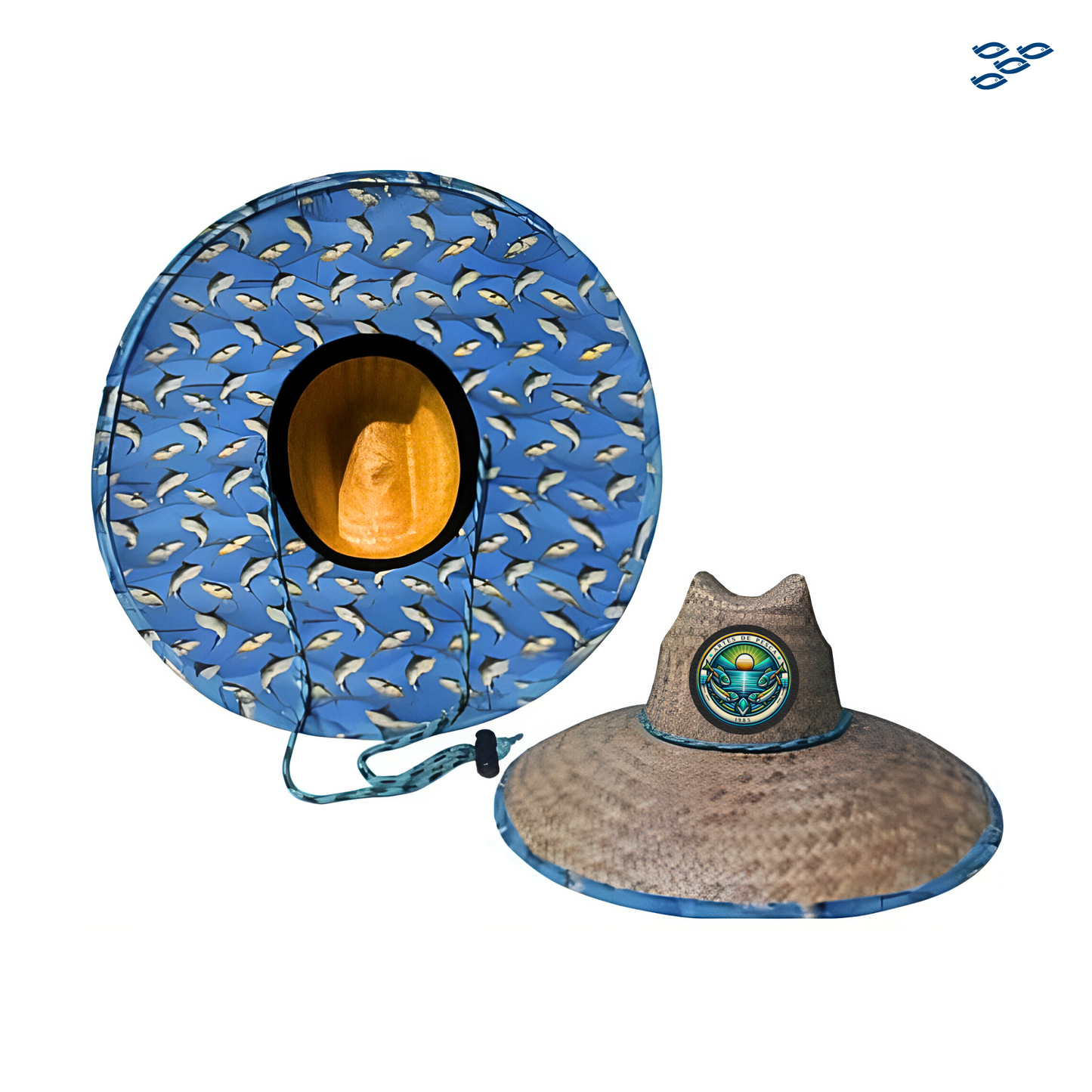 ππ₯π§ππ¦ ππ π£ππ¦ππ - SOMBRERO DE PAJA C/ TELA (PES-PAC)