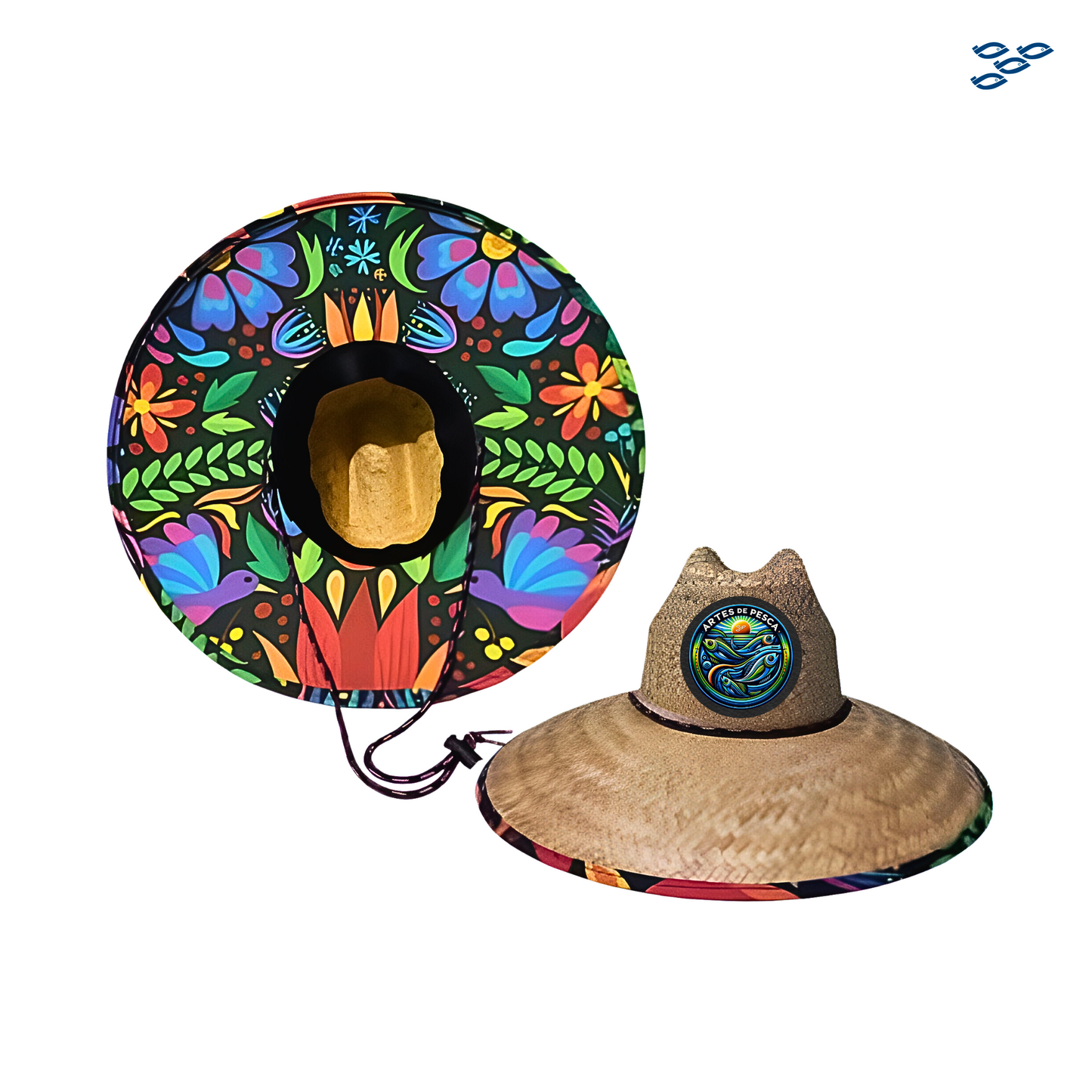ππ₯π§ππ¦ ππ π£ππ¦ππ - SOMBRERO DE PAJA C/ TELA (PES-TEX)