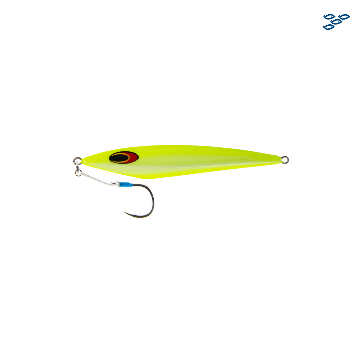 SEÑUELO NOMAD RIDGEBACK 160g 5 1/2oz CHARTREUSE WHITE GLOW