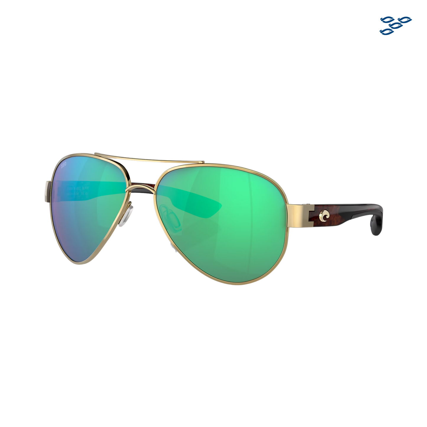 COSTA - LENTE DEPORTIVO POLARIZADO SOUTH POINT PALLADIUM (GREEN MIRROR 580G)
