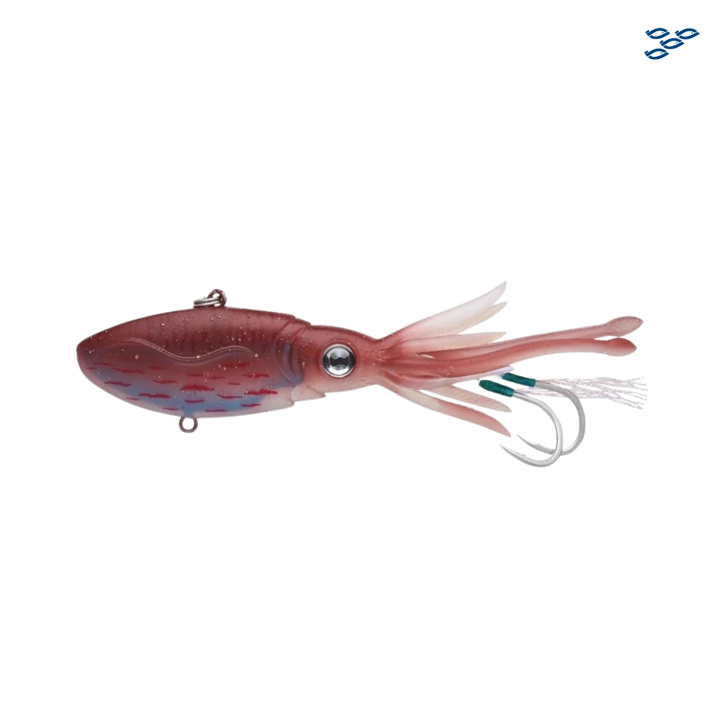 SEÑUELO NOMAD SQUIDTREX 150 VIBE 6" 4 3/4oz CRED