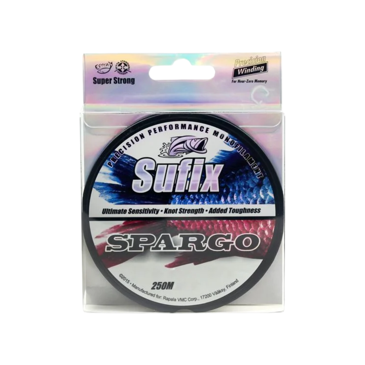 HILO SUFIX SPARGO MONOF 0.25 MM 8.5KG 19 L 250M/275YD CLE