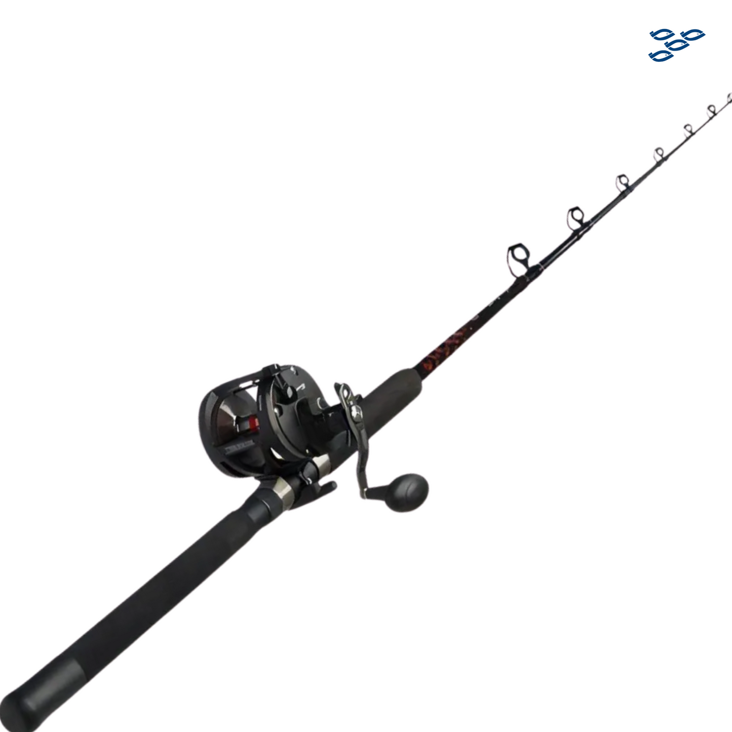 COMBO PENN TROLEO WARFARE 20LB WAR20LW2040C66 Negro