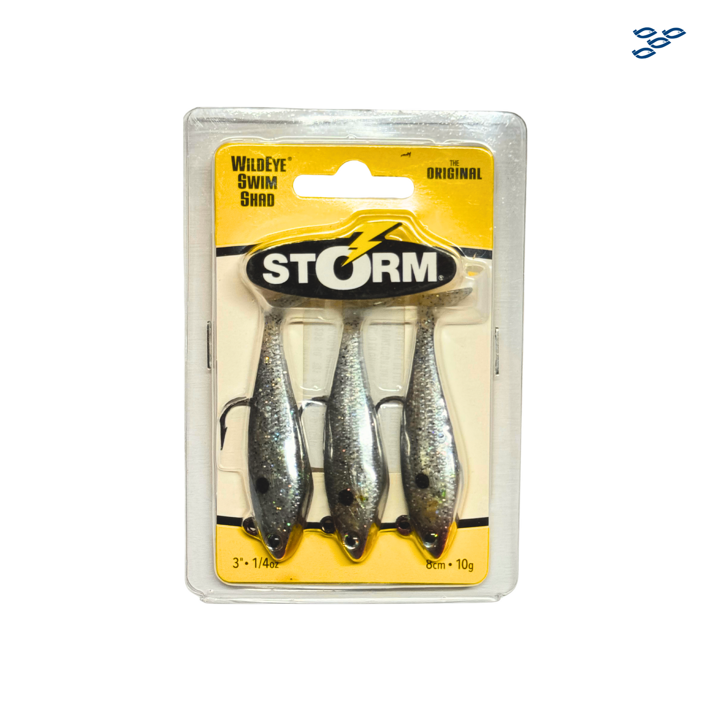 STORM - PACK DE 3 SEÑUELOS WILDEYE SWIMSHAD (8CM / 10G)