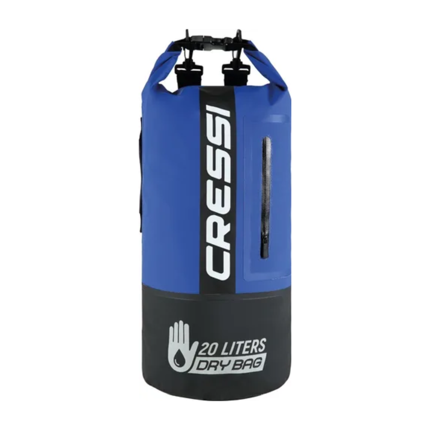 BOLSA PARA EQUIPO DE BUCEO PREMIUM DRY BLACK/BLUE