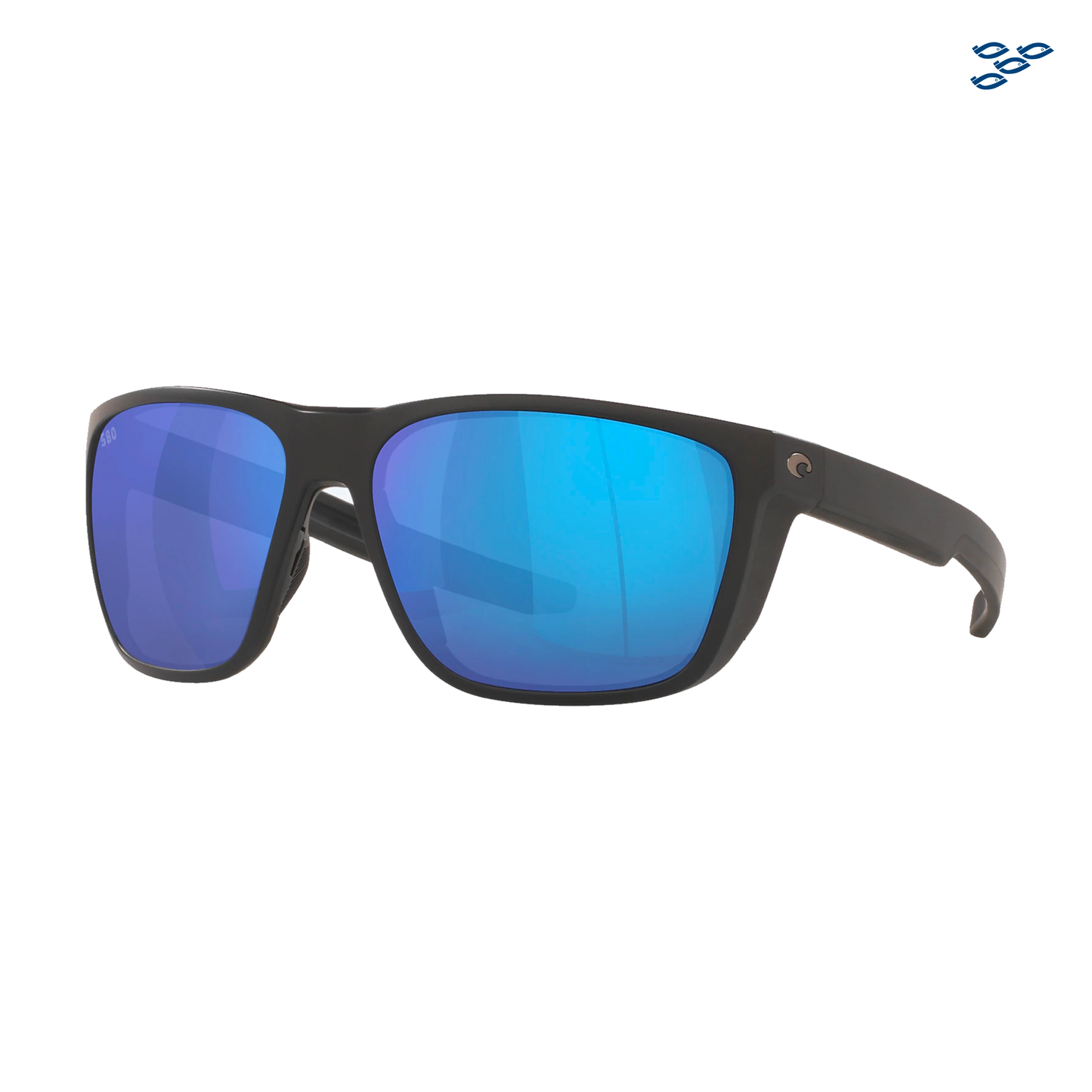 COSTA - LENTE DEPORTIVO POLARIZADO FERG MATTE BLACK (BLUE MIRROR 580P)