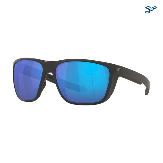 COSTA - LENTE DEPORTIVO POLARIZADO FERG MATTE BLACK (BLUE MIRROR 580P)