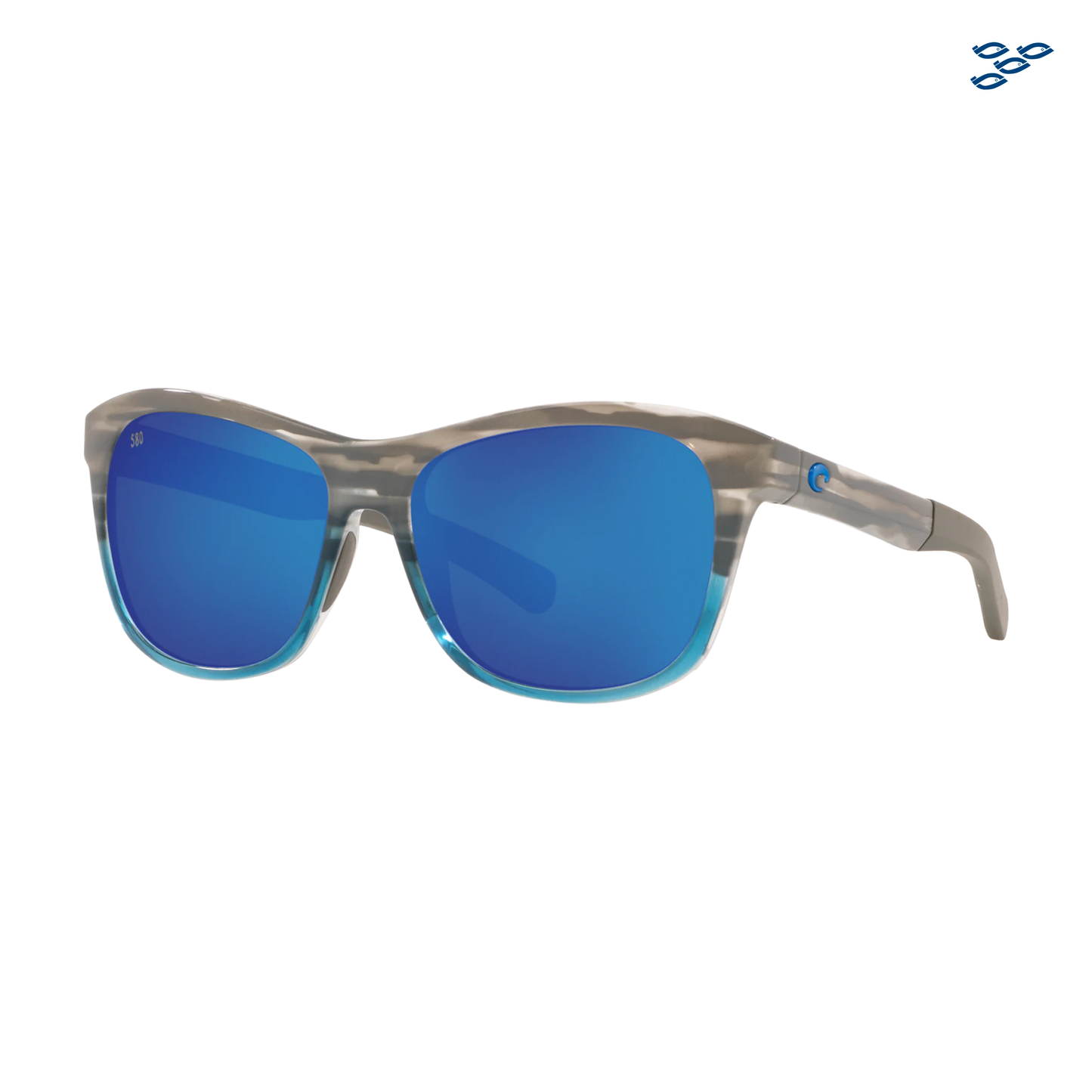 COSTA - LENTE DEPORTIVO POLARIZADO VELA OCEARCH SHINY COASTAL FADE (BLUE MIRROR)