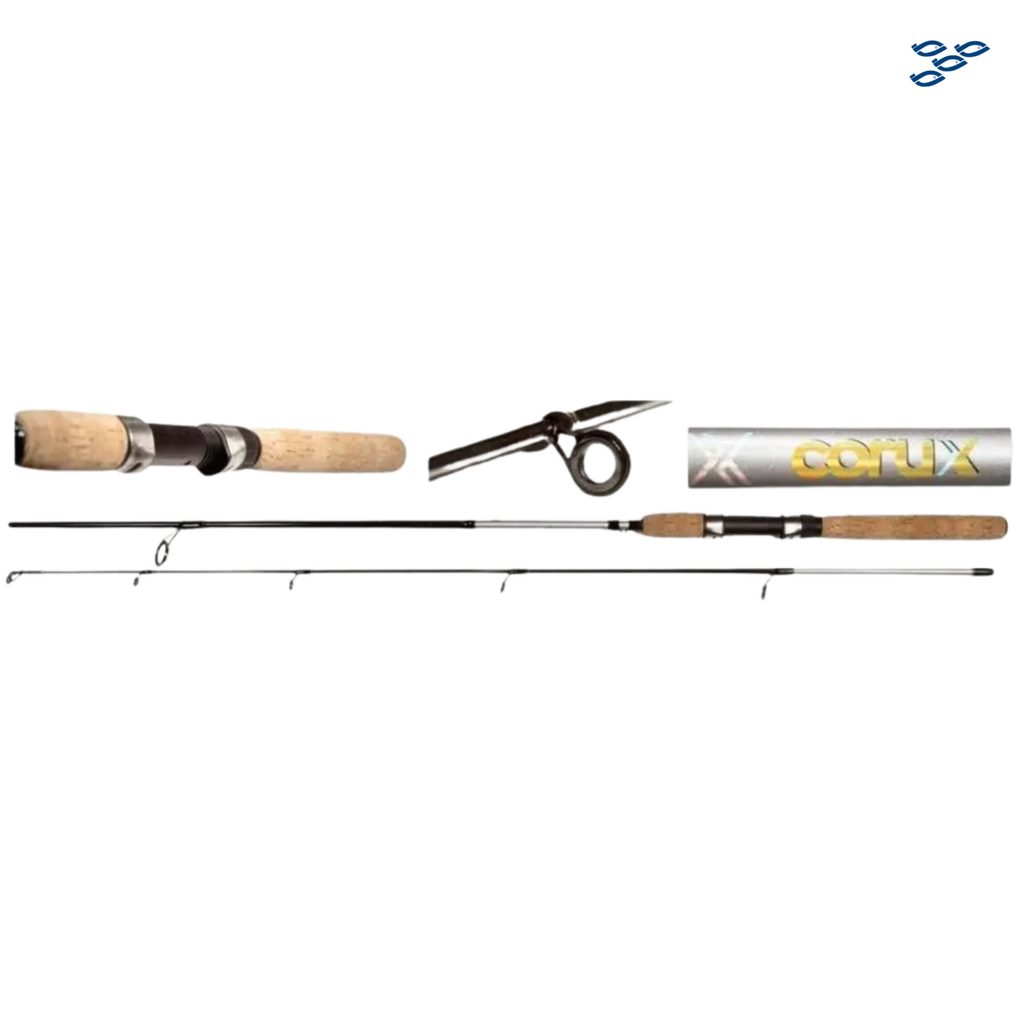 CAÑA SPINNING CORUX 7 210M 2PZ 10-40GRM