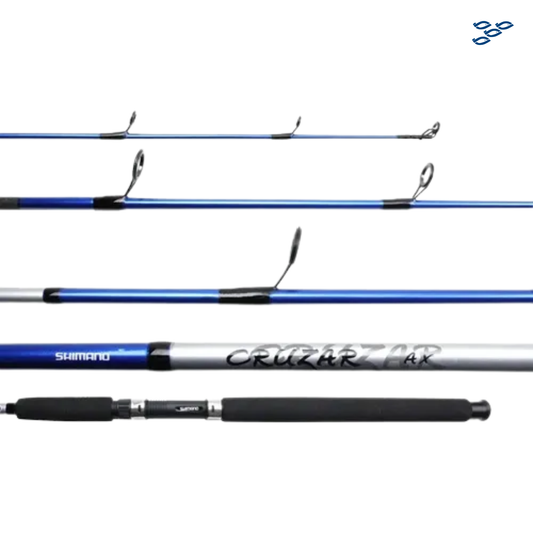 CAÑA SHIMANO CRUZAR AZUL 6 6 CASTING 2 PZA