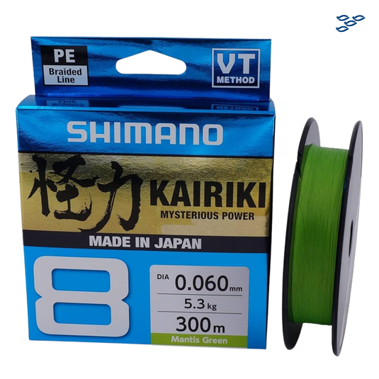 LINEA KAIRIKI 8 PL-M68RE VERDE MANTIS 300M 60LB