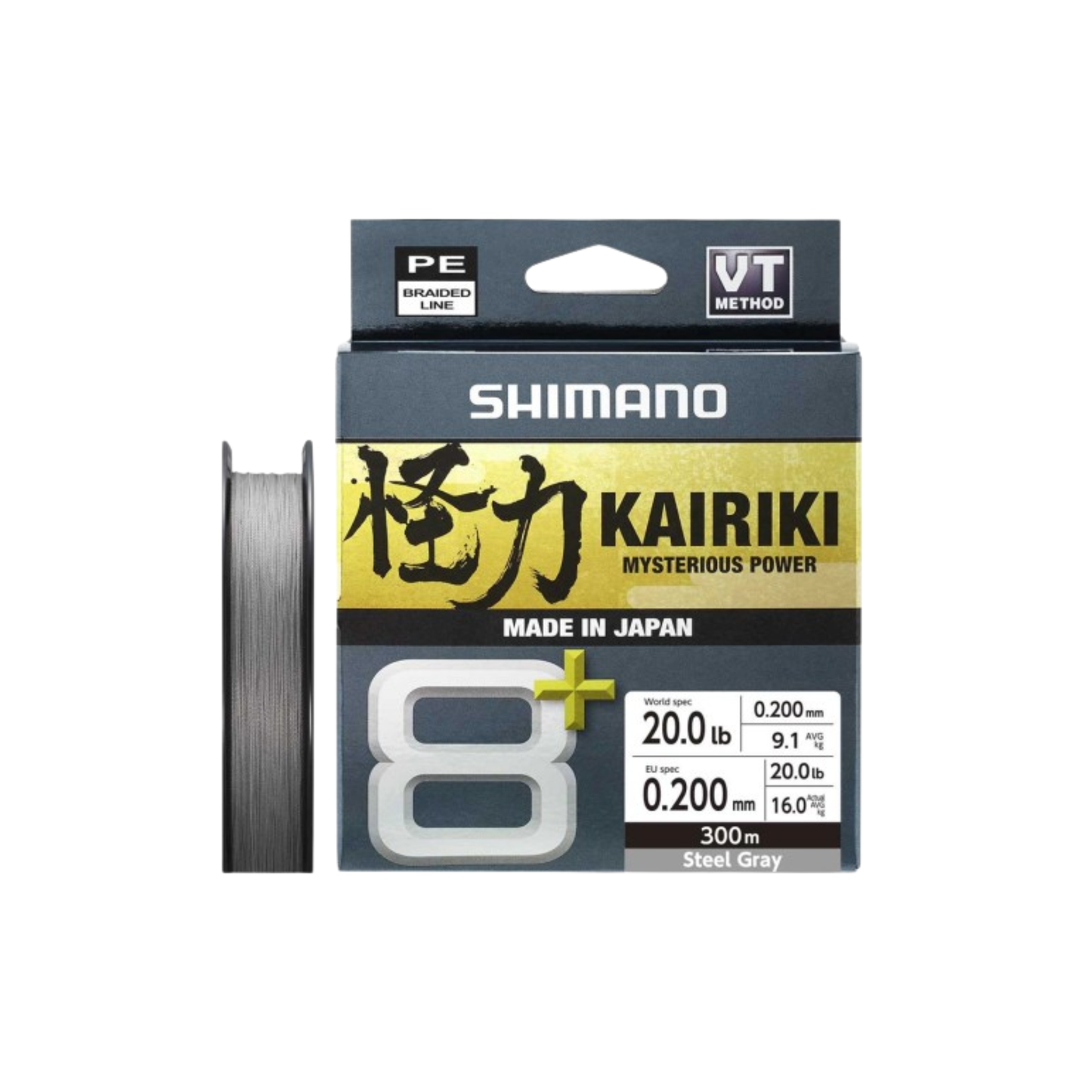 LINEA KAIRIKI 8 PL.M68RE GRIS 300MT 20LBS