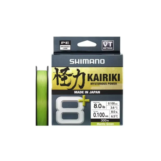 LINEA KAIRIKI 8 PL.M68RE VERDE MANTIS 300MT 80LBS