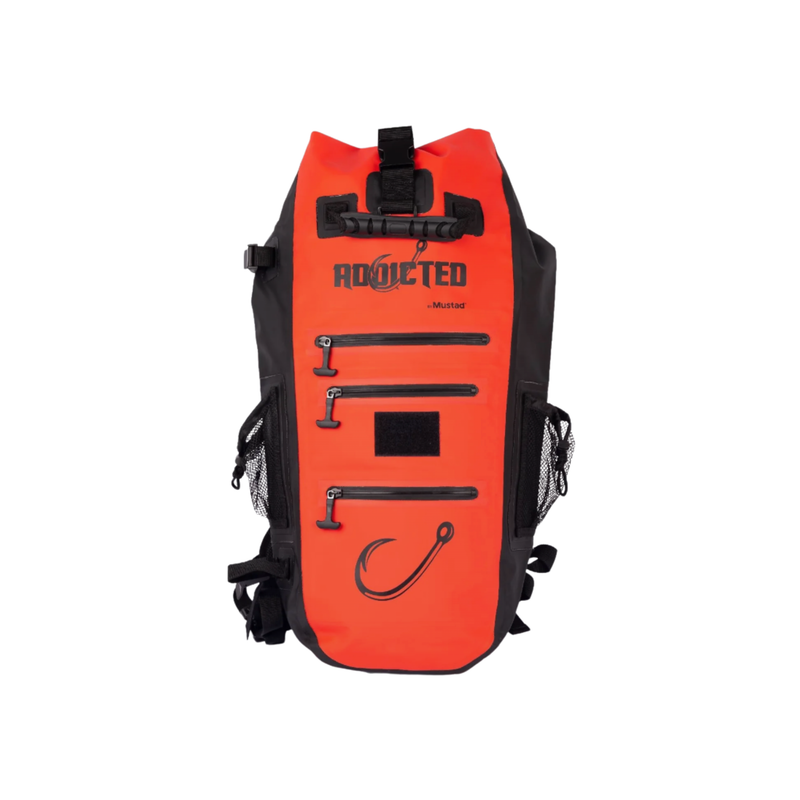 Cargue la imagen en el visor de la galería, MUSTAD - MOCHILA MUSTAD ADDICTED RED CHROME HUNTER MB032
