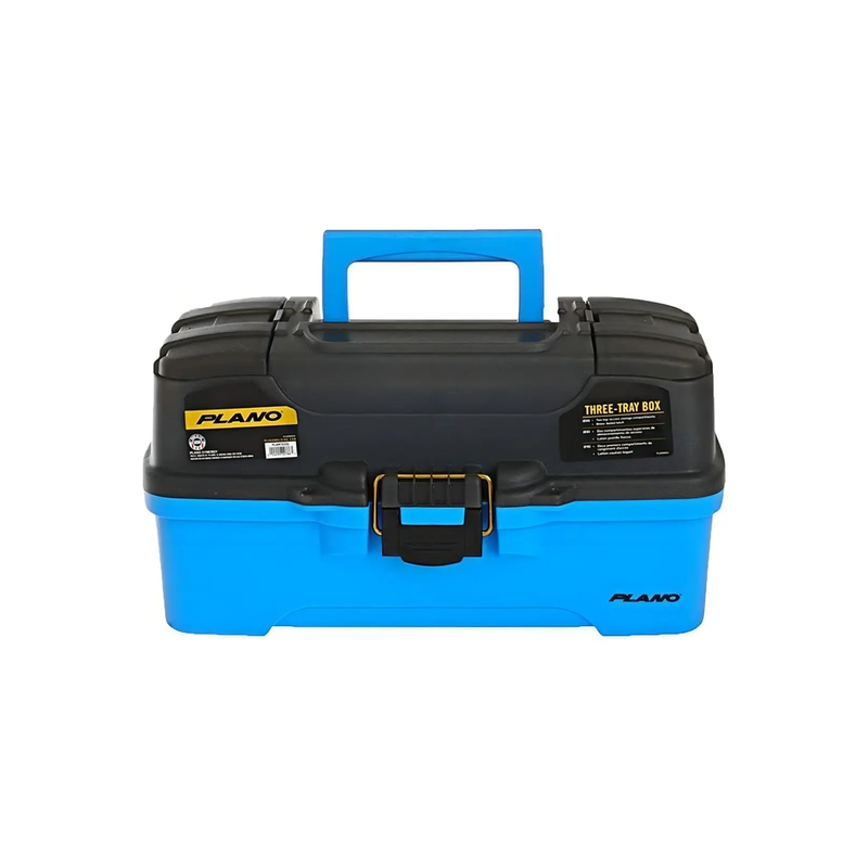 Cargue la imagen en el visor de la galería, CAJA PARA PESCA PLANO 41.2 X 22.9 X 21.3 CM 3 CHAR AZUL BRILLANTE
