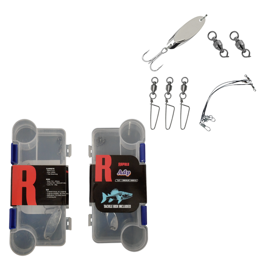 RAPALA - COMBO ADP CAÑA DE 7'0 + CARRETE 4000 1BB+ ACCESORIOS