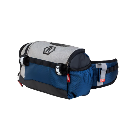 MALETA RAPALA COUNTDOWN HIP PACK 32 X 18 X AZUL C/GRIS