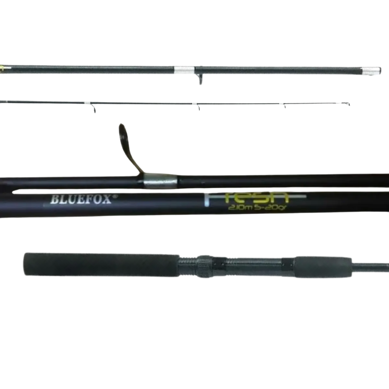 Cargue la imagen en el visor de la galería, BLUE FOX - CAÑA BLUE FOX FRESH SPINNING 6'7 PIES NEGRO
