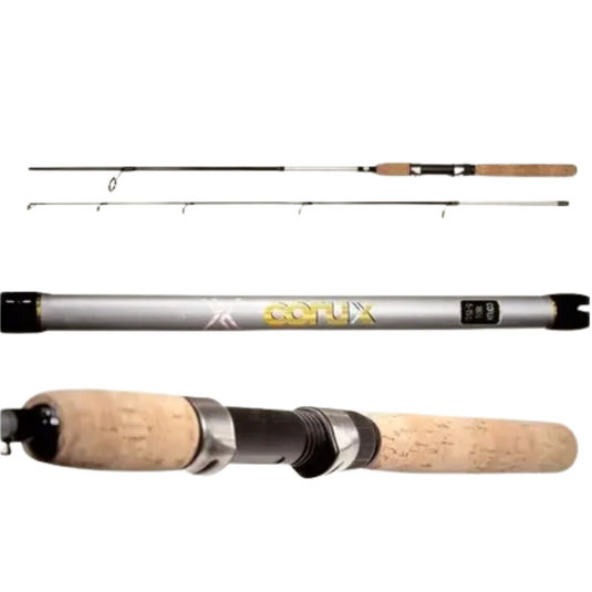 RAPALA - CAÑA SPINNING CORUX 4'0" UL F - 2 TRAMOS (11RACOR122UL)