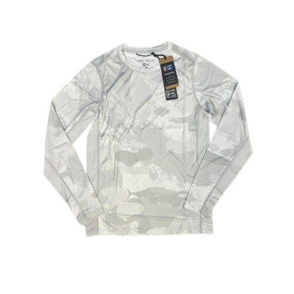 PLAYERA PELAGIC M/L VAPORTEK YOUTH BRUSH CAMO LIGTH GREY L