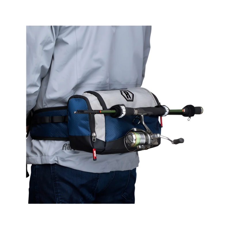 Cargue la imagen en el visor de la galería, MALETA RAPALA COUNTDOWN HIP PACK 32 X 18 X AZUL C/GRIS
