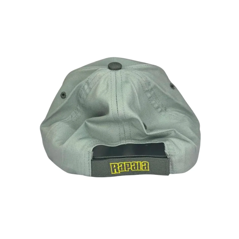 Cargue la imagen en el visor de la galería, GORRA PARA PESCA RAPALA LOGO PEZ GRIS CLARO
