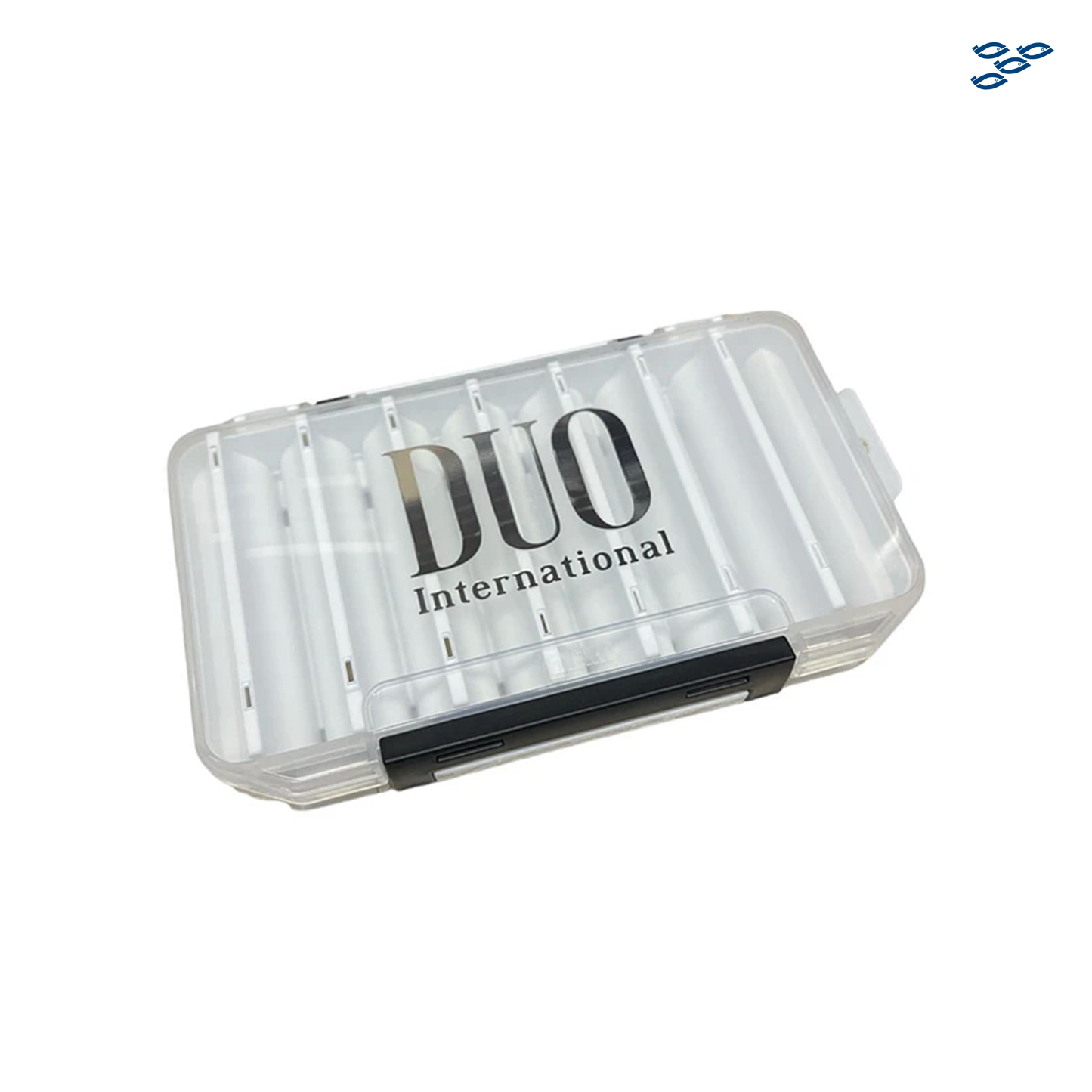 DUO - CAJA PARA SEÑUELOS REVERS LURE 100 WHITE/SILVER