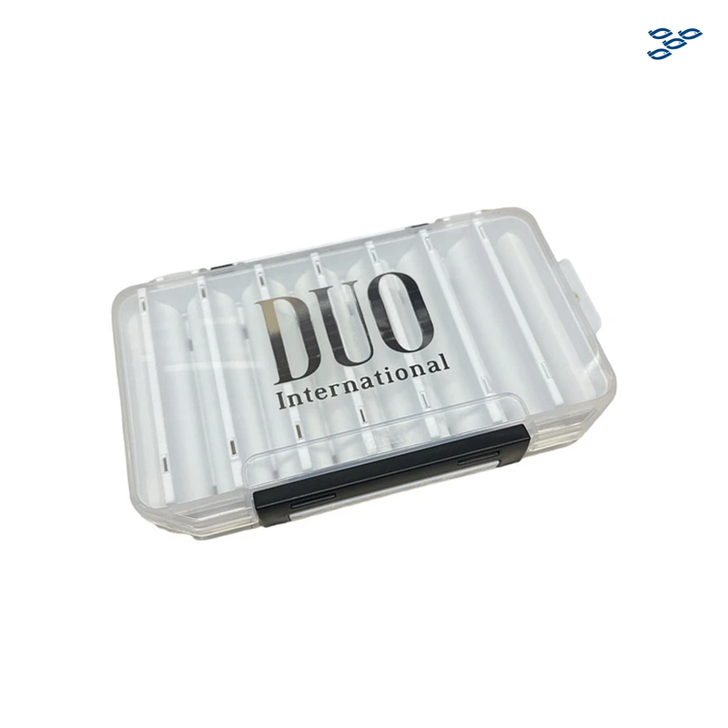 Cargue la imagen en el visor de la galería, DUO - CAJA PARA SEÑUELOS REVERS LURE 100 WHITE/SILVER

