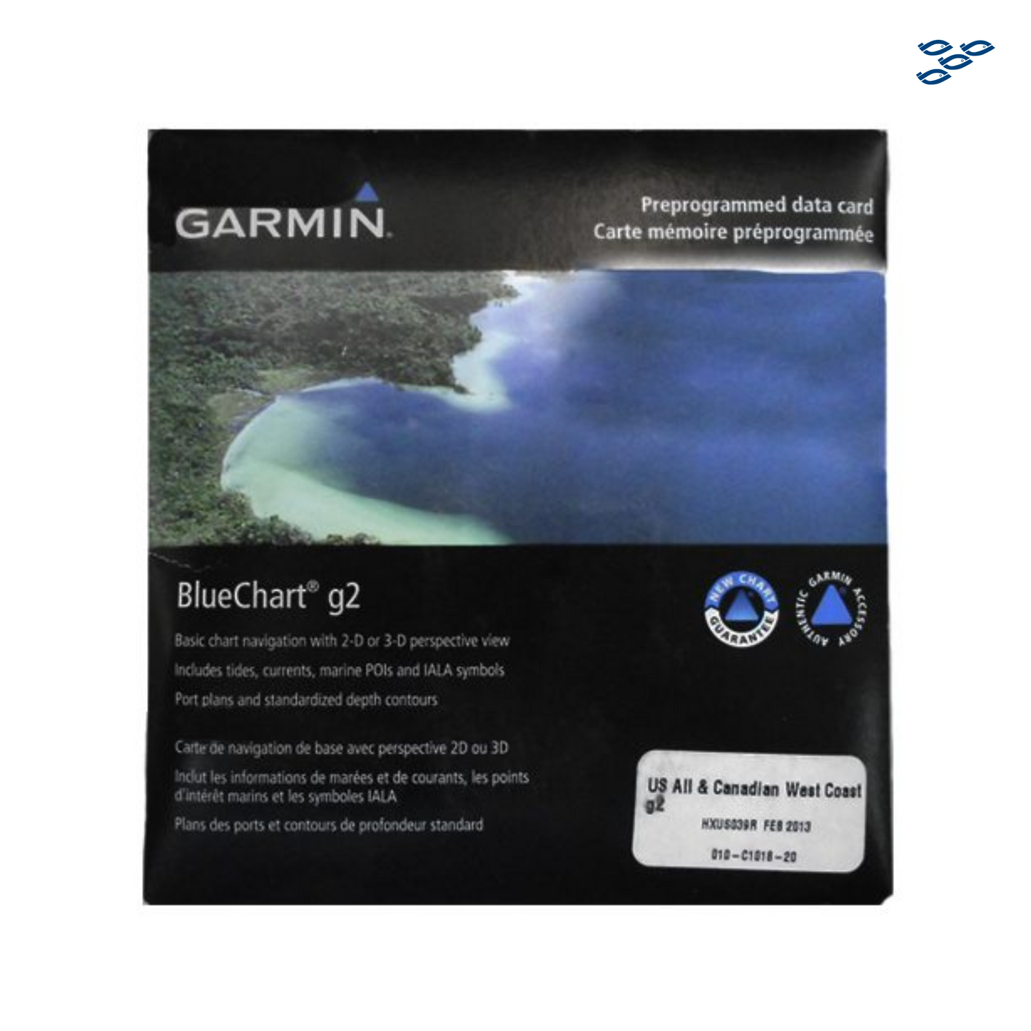 GARMIN - CARTA NAUTICA P/GPS ZONA DEL GOLFO G3 HXUS604X US ALL AND CANADIAN WEST