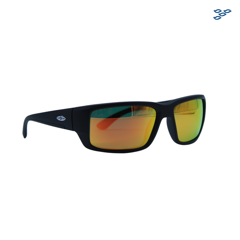 Cargue la imagen en el visor de la galería, STORM - LENTES WILDEYE AMBERJACK MATTE BLACK/RED GLASS
