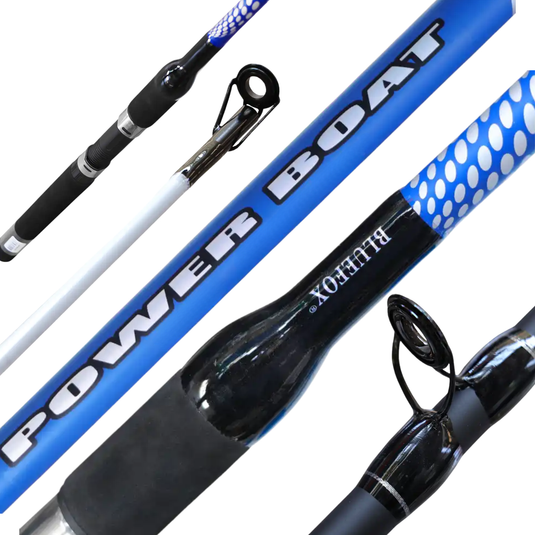 BLUE FOX - CAÑA BLUE FOX POWER BOAT 6'6 1.95M 2PCS 100-250GR AZUL