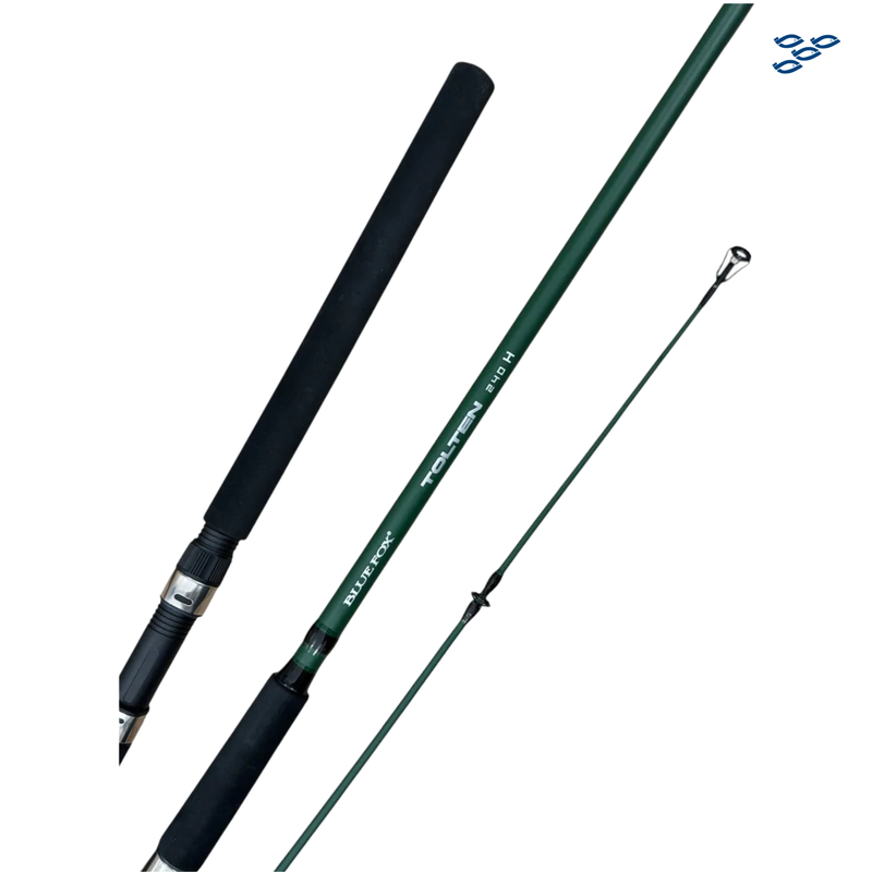 Cargue la imagen en el visor de la galería, CAÑA SPINNING TOLTEN 1.65M 2 PZAS VERDE
