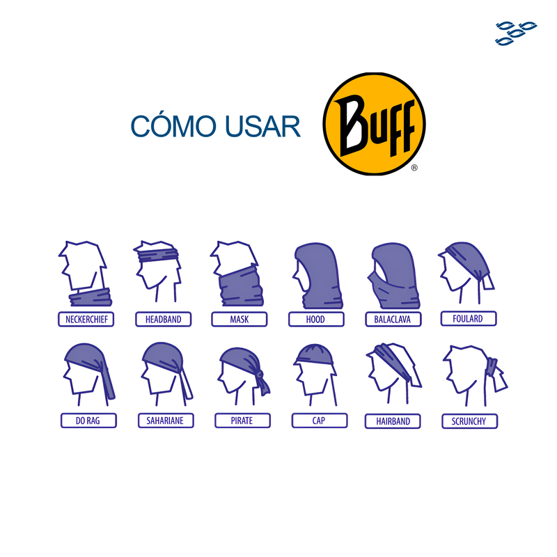 Cargue la imagen en el visor de la galería, BUFF - PROTECTOR SOLAR (KURZEME DARK NAVY - ORIGINAL)

