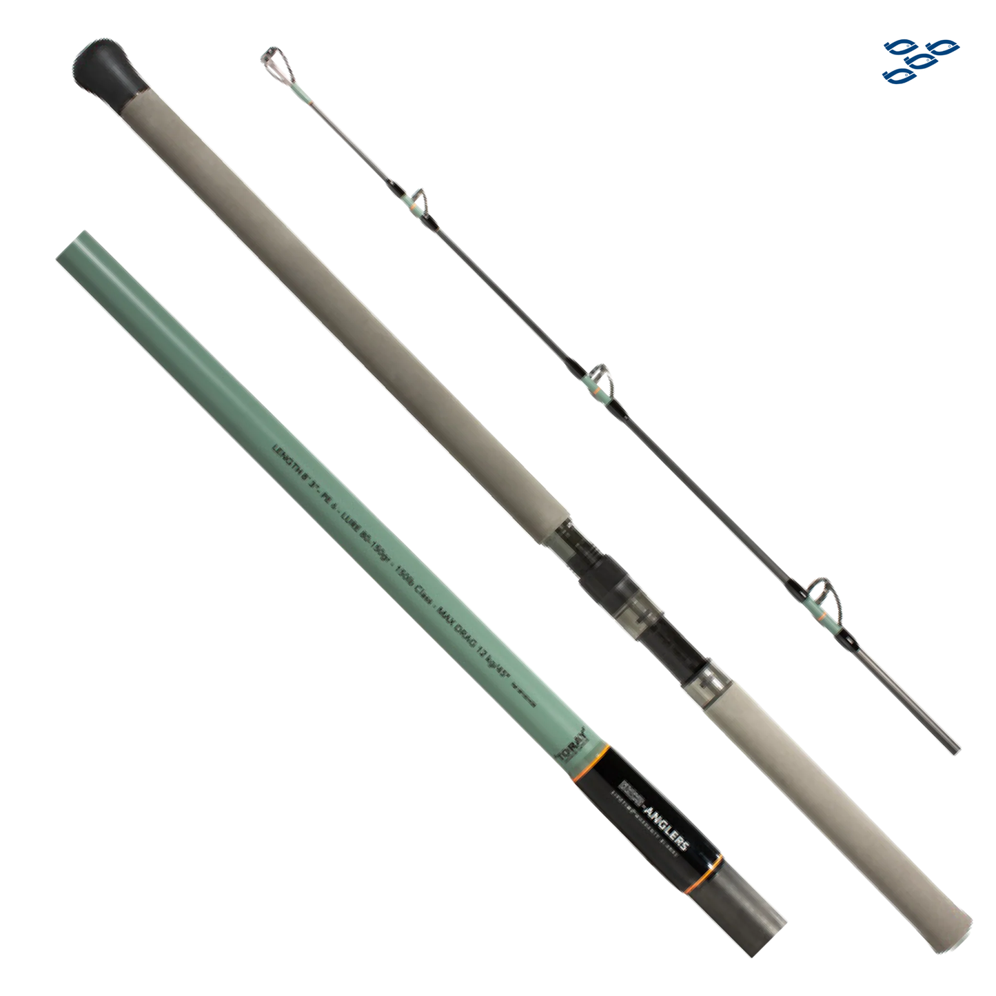 CAÑA HOWK BULLFIGHTER 250 LB 7'6" FIBRA DE CARBONO