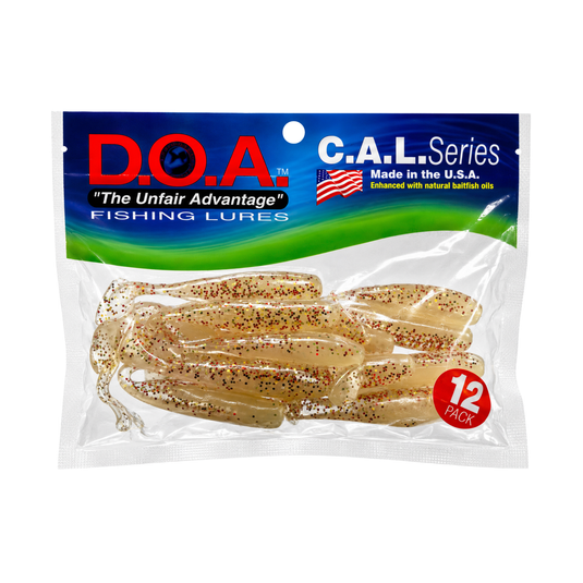 D.O.A. - SEÑUELO P/PESCA DEPORTIVA GLOW/COPPER CRUSH 12 PACK