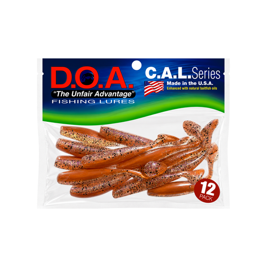 D.O.A. - SEÑUELO P/PESCA DEPORTIVA NEW PENNY 12 PACK