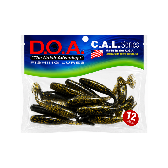 D.O.A. - SEÑUELO P/PESCA DEPORTIVA GOLD RUSH 12 PACK