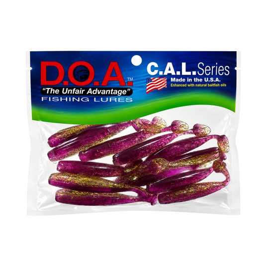 D.O.A. - SEÑUELO P/PESCA DEPORTIVA BAYOU TIGER 12 PACK